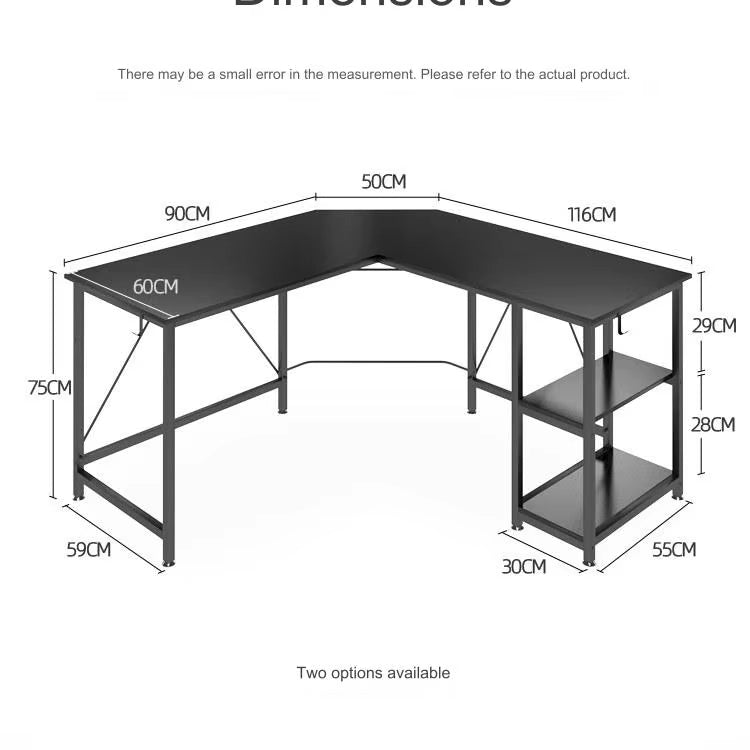 L форма Multifuncinonal Office TabellGaming Desk Modern Esport Gaming Table