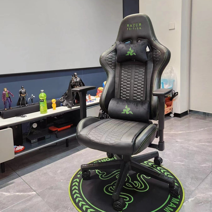 E-спорт въртящ се стол Масаж функция Ергономичен модерен Gamer Silla Офис Начало Използване на плат Mesh